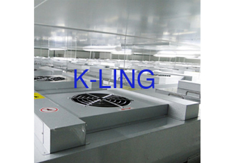 Eficiência de filtragem de ar unidade de filtragem de ventilador montada na parede 1225 X 615 X 350 mm