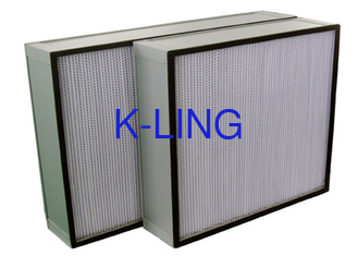 Filtro de ar HEPA mini plissado 99,995% 0,3um Eficiência 300 CFM Fluxo de ar