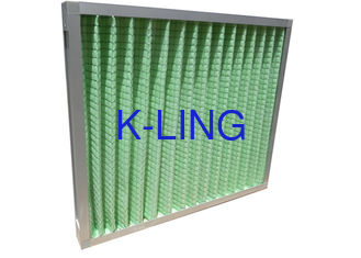 Filtros de ar plissados da eficiência painel lavável preliminar para o filtro de AHU pre
