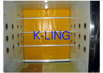 Túnel automático antiestático do chuveiro de ar da indústria da microeletrônica para o material