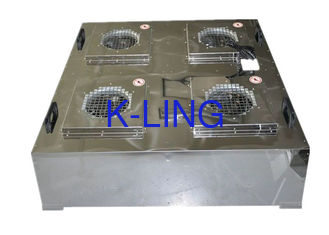 Unidade de aço inoxidável FFU do fã do filtro 304 com classe do filtro de ar de ULPA 100-10000