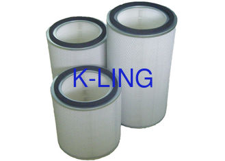 Meios de filtro do ar do cartucho ULPA da fibra de vidro U15, baixo filtro de ar do quarto desinfetado da resistência