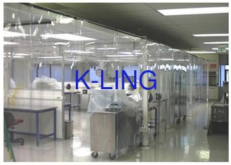 Quarto desinfetado móvel de parede de cortina do PVC para teatros de operação/bio laboratórios do adubo