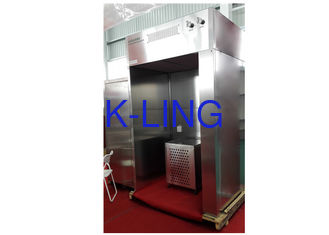 Cabine distribuidora do SUS 304 cosméticos verticais altos da indústria do fluxo de ar da limpeza