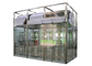 Tipo personalizado casa de banho com chuveiro completa de Z do ar da parede do vidro temperado do túnel do chuveiro de ar