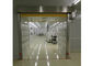túnel de aço inoxidável do chuveiro de ar de 1.2mm SUS304/201 com as portas do rolo do PVC