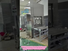 Sistema de controlo PLC Caixa de passagem de chuveiro de ar com linha de transporte automático de rolamento