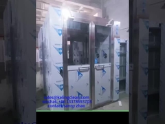 Sala de Chuveiro de Ar SUS304 com Velocidade do Ar de 20-25m/s e Tipo de Montagem Modular