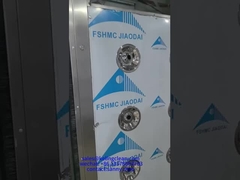 Classe 100 Chuveiro de ar de aço inoxidável de sala limpa com controle de microcomputador e fluxo de ar de 1000-1500m/3