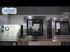 Caixa de passagem de chuveiro de ar farmacêutico hospitalar / caixa de filtro de sala limpa Hepa