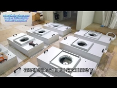 Unidade de filtro de ventilador padrão/personalizada com filtro HEPA Tipo 50W Consumo de energia