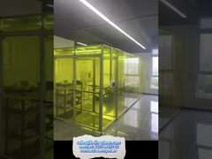 Sala Limpa de Parede Flexível Unidirecional ou Não-unidirecional para a Indústria Farmacêutica