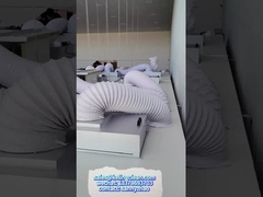 Classe 100 Quarto limpo portátil de parede macia para indústria de semicondutores