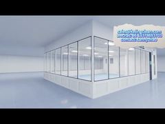 Classe de controlo PLC 100 Sala limpa de parede macia Dimensões personalizadas Com garantia de 1 ano