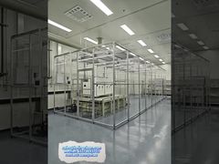 Perfil de alumínio móvel FFU Soft Wall Cleanroom PVC Anti-estática Cortina