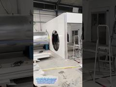 Sala Limpa de Parede Flexível Classe 100000 com FFU