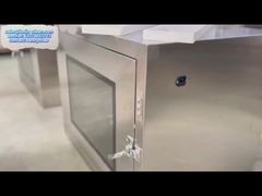 Caixa de passagem de sala limpa para esterilização/desinfecção com intertravamento mecânico Shenzhen ou Porto de Carregamento