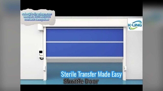 Caixa de passagem para salas limpas para transferência eficiente de materiais