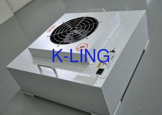 Unidade de filtro de ventilador personalizada 610 X 610 X 350 mm para instalação de parede padrão