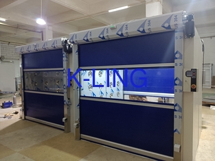 Painel de controlo microelectrónico Chuveiro de ar de sala limpa Chuveiro de ar com iluminação LED