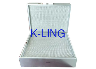 U15 Eficiência Filtro de ar plissado de fibra de vidro Mini Hepa Ulpa Hot Melt Seal