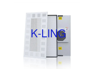 Nível de ruído 45 DB Unidade de filtro de ventilador branco 650 X 650 X 350 mm Para industrial