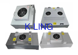 Unidade de filtragem FFU / ventilador de sala limpa montada na parede Filtro HEPA para ambientes controlados