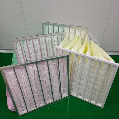Filtro de ar de bolso para purificador de ar temperatura máxima 85C temperatura alta