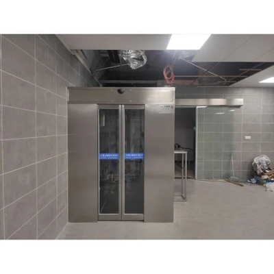 Duche de ar de sala limpa Configuração de ventilador dedicado e alimentação de 220V/50Hz para purificação de ar de sala limpa