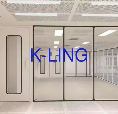 Sistema de sala limpa modular com norma ISO 5 a ISO 8 de limpeza e filtragem HEPA/ULPA para ambientes controlados
