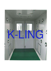 Túnel modular personalizado do chuveiro de ar do quarto desinfetado com o ventilador interno