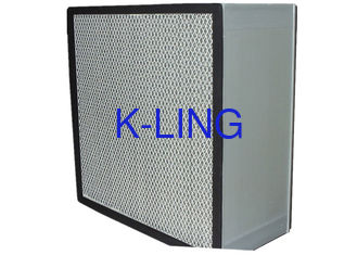 Filtro de ar lavável da sala de limpeza HEPA para o sistema da filtragem, quadro de alumínio anodizado