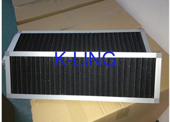 Filtros de ar de painel plissado de material de carbono ativo para purificação do ar