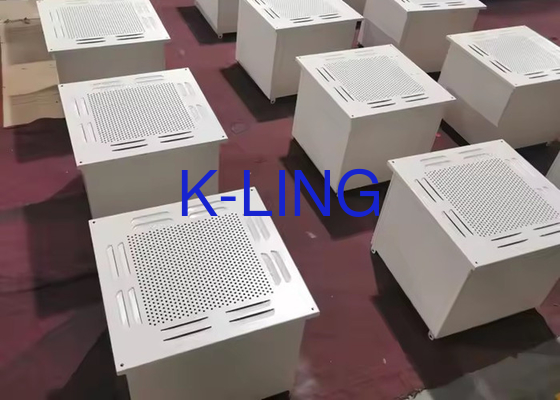 Caixa de filtro HEPA 200 CFM com fonte de alimentação 110V/220V Estrutura de aço revestida em pó