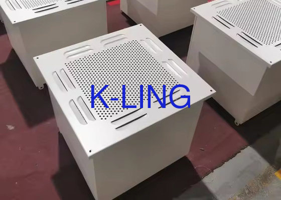 Caixa de filtro HEPA 200 CFM com fonte de alimentação 110V/220V Estrutura de aço revestida em pó