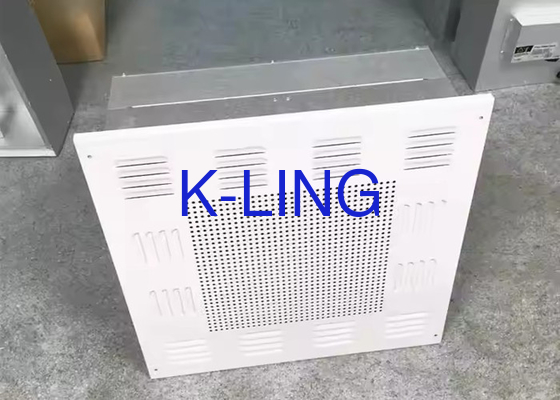 Quadro de aço revestido com pó Caixa de filtro de alta eficiência com baixo consumo de energia