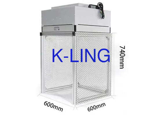 Classe 100-100000 Sala limpa de parede macia com filtro HEPA H14 personalizado