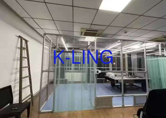 4.0m*2.0m*2.2m Modular Clean Booth Com 99,99% de Eficiência Sistema de Filtração HEPA