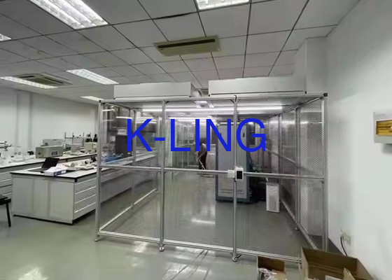 4.0m*2.0m*2.2m Modular Clean Booth Com 99,99% de Eficiência Sistema de Filtração HEPA
