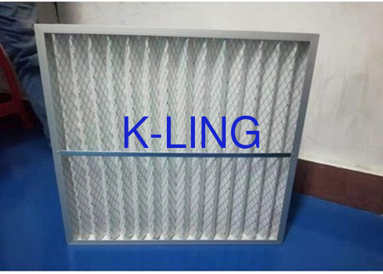 Pre MERV 8 Filtros de ar de painel plissado de ventilação para sistemas de HVAC