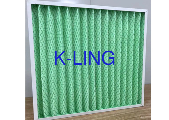 Pré-filtro de painel plissado com impressão e estrutura personalizadas