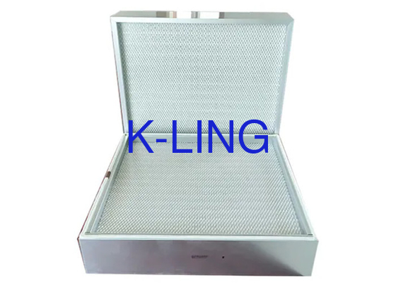 U15 Eficiência Filtro de ar plissado de fibra de vidro Mini Hepa Ulpa Hot Melt Seal