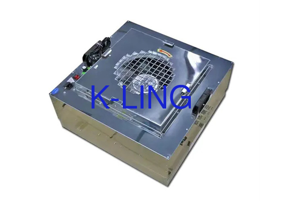 Unidade de filtro de ventilador de tensão de 110 V com consumo de energia de 50 W e material SS