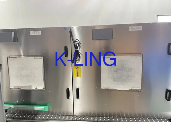 Unidade de filtro de ventilador de tensão de 110 V com consumo de energia de 50 W e material SS