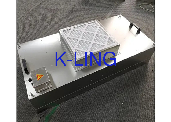 Unidade de filtro de ventilador industrial com peso de 35 kg e baixo nível de ruído
