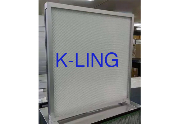 Mini-Pleats HEPA Filter com Clapboard para um desempenho de filtragem eficaz