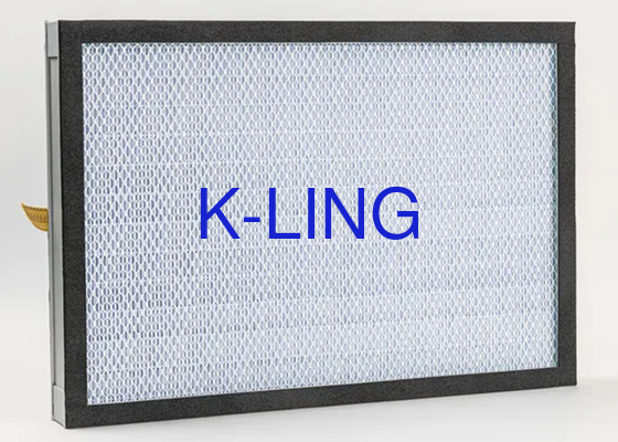Mini-Pleats Tipo H14 Filtro de Ar Para Sala Limpa E 0,45m/S Velocidade do Ar