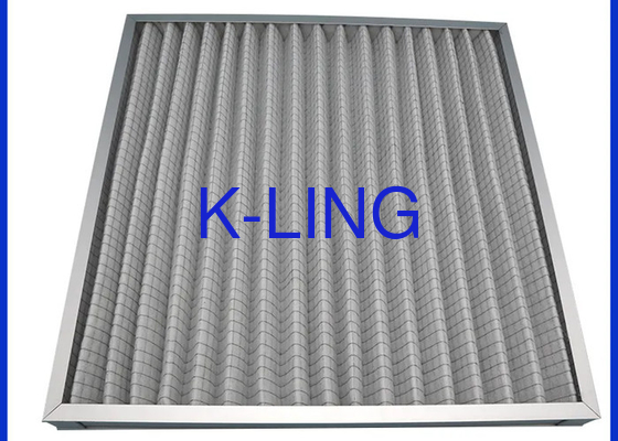 Forno de painel primário pré-filtro plissado Filtro de ar HVAC para sala limpa