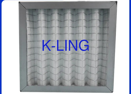 Forno de painel primário pré-filtro plissado Filtro de ar HVAC para sala limpa