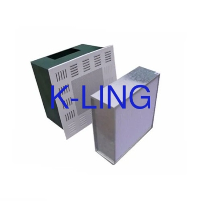 Caixa de filtro terminal de tamanho externo 1175x575x350 mm para aplicações industriais